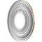 Ekena Millwork Cole PVC Medallion (Canopies up to 4 1/4"), 10"OD x 3 1/2"ID x 3/4"P, Metallic Vintage Gold CMP10CODVG - alternate 3